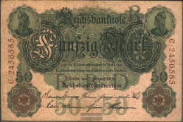 German Empire Rosenbg: 32 Used (III) 1908 50 Mark - 20 Mark