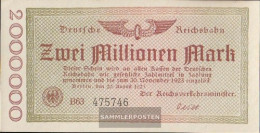 Berlin Pick-number: S1012a Inflationsgeld The German Reichsbahn Berlin Used (III) 1923 2 Million Mark - 2 Mio. Mark