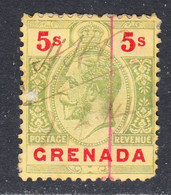 Grenada 1913-22 Cancelled, Wmk Multi CA, See Notes, Sc# ,SG 100 - Granada (...-1974)