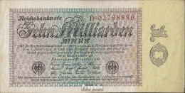 Deutsches Reich Rosenbg: 113a, Reichsdruckerei Wasserzeichen Disteln Gebraucht (III) 1923 10 Milliarden Mark - 10 Mrd. Mark