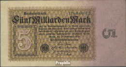 Deutsches Reich Rosenbg: 112b, Privatfirmendruck Wasserzeichen Eichenlaub Gebraucht (III) 1923 5 Milliarden Mark - 5 Mrd. Mark