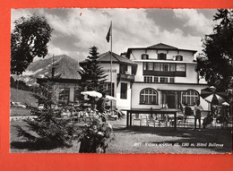 ZCI-14 Villars Sur Ollon, Hotel BEllevue, Terrasse, ANIME.  Rouge 2577 - Ollon