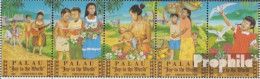 Palau-Inseln 163-167 Fünferstreifen (kompl.Ausg.) Postfrisch 1986 Weihnachten - Palau