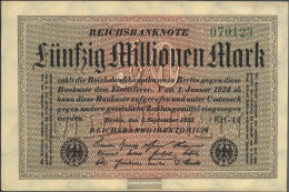 German Empire Rosenbg: 108k, Watermark Stars With S Is Used (III) 1923 50 Million Mark - 50 Miljoen Mark