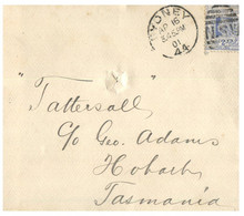 (W 21 A) Australia Very Old - 1901 - New South Wales Cover Posted To Tasmania - Autres & Non Classés