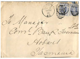 (W 21 A) Australia Very Old - 1905 - New South Wales Cover Posted To Tasmania - Otros & Sin Clasificación