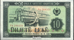 Albanien Pick-Nr: 43a Bankfrisch 1976 10 Leke - Albania