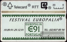 Belgium 280 20 Units Used 1991 Festival Europalia - Sonstige & Ohne Zuordnung