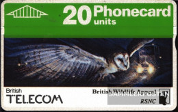 United Kingdom 1470 20 Units Used Owl - Andere & Zonder Classificatie