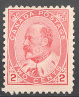 1903  Edward VII  2 ¢  Scott 90  MNH * * - Nuevos