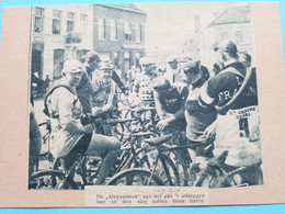 De " ALCYONISTEN " Overleg Om Slag Thuis Te Halen - 1931 ( Zie Foto Voor Detail ) KRANTENARTIKEL ! - Cyclisme