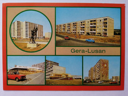 1986..GERMANY..  VINTAGE POSTCARD..GERA-LUSAN.. - Gera