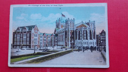 College Of The City Of New York.Amsterdam Avenue.T 10 Centimes-sent To SHS(Ljubljana) - Education, Schools And Universities