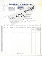 10 - Aube - STE-SAVINE - Facture DUPONT & DEBARY - Manufacture De Bonneterie- 1957 - REF 174A - 1900 – 1949
