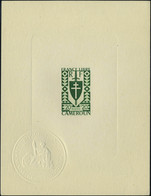 N° 249/62, La Série France Libre De Londres En 14 épreuves De Luxe Toutes Avec Le Cachet à Sec Du Ministère Des Colonies - Altri & Non Classificati