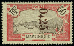 Neuf Sans Charnière N° 109, 0.25 S/50c Rouge, TB, Signé - Altri & Non Classificati