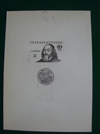 CARTE PHILATELIQUE J.A. KOMENSKY 1992 - Other & Unclassified