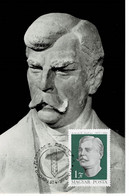 Delcampe - CARTE MAXIMUM HONGRIE 1971 GRANDS HOMMES ACHIM L. ANDRAS - Maximumkarten (MC)