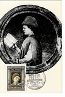 Delcampe - CARTE MAXIMUM HONGRIE 1972 GRANDS HOMMES JANUS PANNONIUS - Maximumkarten (MC)