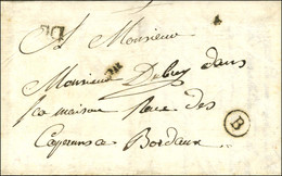 Lettre Avec Texte Daté De St Pierre Martinique Le 28 Août 1767 Pour Bordeaux Entrée Par La Petite Poste. - TB. - Correo Marítimo