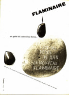 PUB BRIQUETS    " FLAMINAIRE  "    1960  ( 3 ) - Autres & Non Classés
