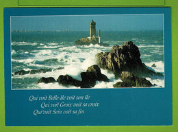 PLOGOFF / POINTE DU RAZ / DANS LES COURANTS DU RAZ... Carte Vierge - Plogoff