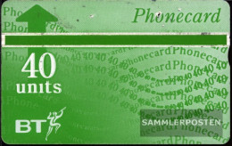 United Kingdom 790 40 Units, Green Magnetstreifen Used 1992 Phonecard - Autres & Non Classés
