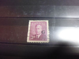 CANADA   YVERT N°SERVICE 22 - Overprinted