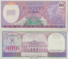 Suriname Pick-Nr: 128b Bankfrisch 1985 100 Gulden - Surinam