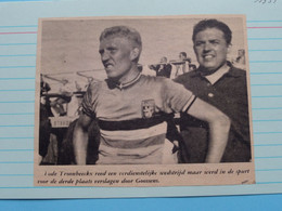 Lode TROONBEECKX Wedstrijd (??) 1959 ( Zie Foto Voor Detail ) KRANTENARTIKEL ! - Cyclisme