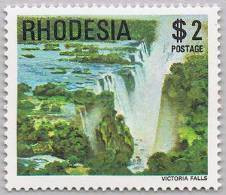 Rhodesia 1978 Victoria Falls Waterfall Wasserfall ** MNH - Zimbabwe (1980-...)