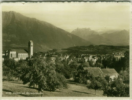 SWITZERLAND - UZNACH MIT MURTSCHENSTOCK - VERLAG HANS GROSS - 1950s  (BG10362) - Uznach