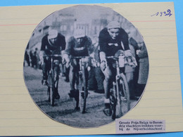 Groote Prijs BELGA Te BOOM - 1932 ( Zie Foto Voor Detail ) KRANTENARTIKEL ! - Cyclisme