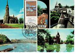 CARTE MAXIMUM HONGRIE 1971 BUDAPEST - Maximumkaarten