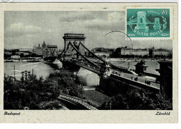 CARTE MAXIMUM HONGRIE 1949 BUDAPEST - Maximum Cards & Covers