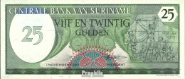Suriname Pick-Nr: 127b Bankfrisch 1985 25 Gulden - Surinam