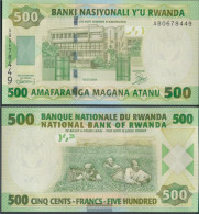 Rwanda Pick-number: 30 Uncirculated 2004 500 Francs - Rwanda