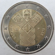 LI20018.1 - LITUANIE - 2 Euros Commémo. 100e Anniversaire Des Etats Baltes - 2018 - Lithuania