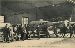 Avord * Centre Militaire D' Aviation * Intérieur D'un Hangar * Avion Aviateur - Avord