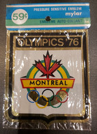 MONTREAL OLIMPICS 1976 ,Olympic Games 1976  Stickers - Habillement, Souvenirs & Autres