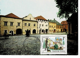 CARTE MAXIMUM HONGRIE 1976 KOSZEG 650 EVES - Cartes-maximum (CM)