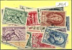 France  Années Completes (o) 1949 (42 Timbres) - 1940-1949