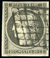 1849, Cérès 20c En 2 Exemplaires Avec Nuance Bien - 1849-1850 Cérès