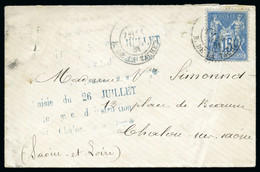 1881, Présentation En Une Page D'exposition D'une - 1876-1898 Sage (Tipo II)