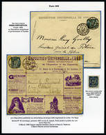 1889, Présentation En 1 Page Sur L'Exposition Universelle - 1876-1898 Sage (Tipo II)