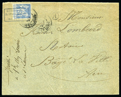 1899, Lettre Affranchie Avec Type Sage 15c Bleu - 1876-1898 Sage (Tipo II)