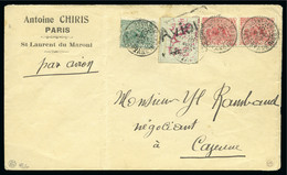 1922, Poste Aérienne TAG Y&T N°2 75c Rouge Sur Papier - Brieven En Documenten