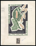 1964, Lot De 4 Maquettes Grand Format Des Timbres De - Mauritanië (1960-...)