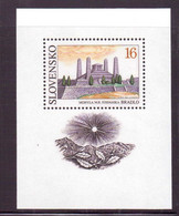 SLOVAQUIE 1993 MONUMENT FUNERAIRE  YVERT N°B2  NEUF MNH** - Blocks & Kleinbögen