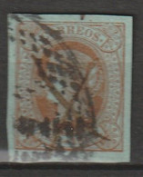 ESPAGNE - N°63 Obl (1864) 1 R Brun Sur Vert - - Used Stamps